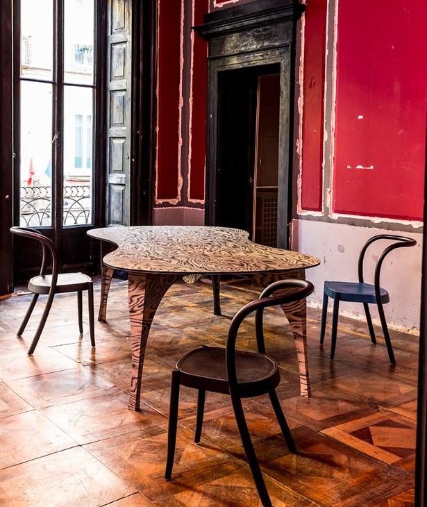 Moroso Штабелируемый стул из алюминия и дерева St.mark sun-id-1382930 - Вид №8