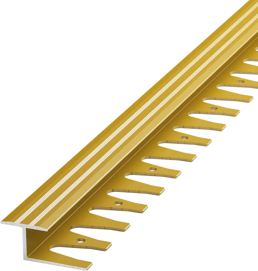 18186456 Уголок гибкий Alprofi 15x250 см цвет золото STLM-0009904