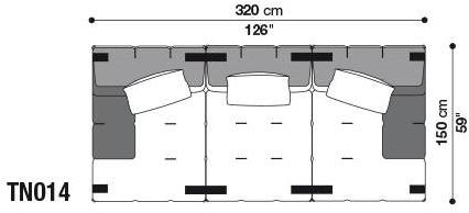 B&B Italia Модульный тканевый диван Tufty-too sun-id-1436231 - Вид №35