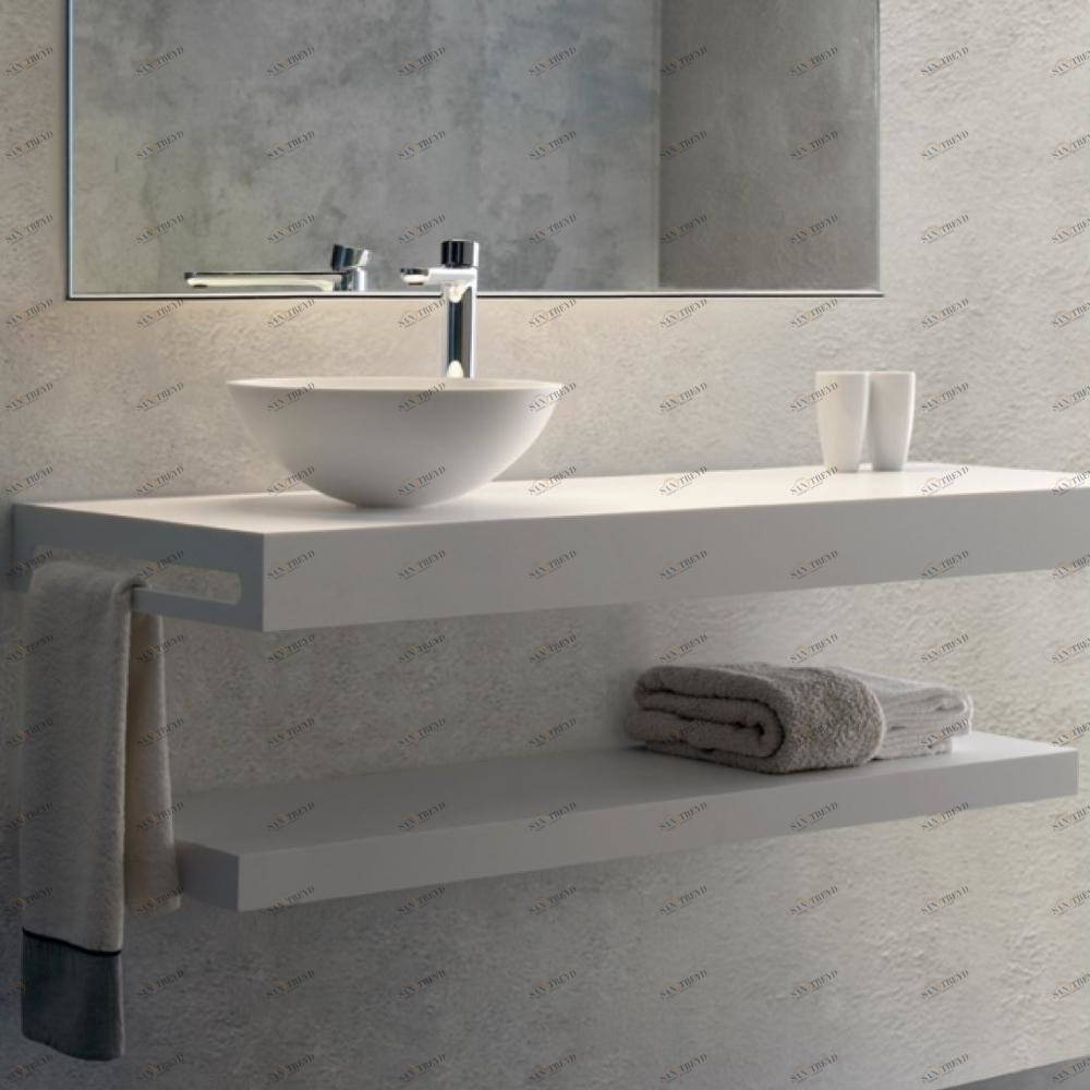 BBBEE45101120 Накладная раковина на столешницу  овальная Karol Karolitalia 