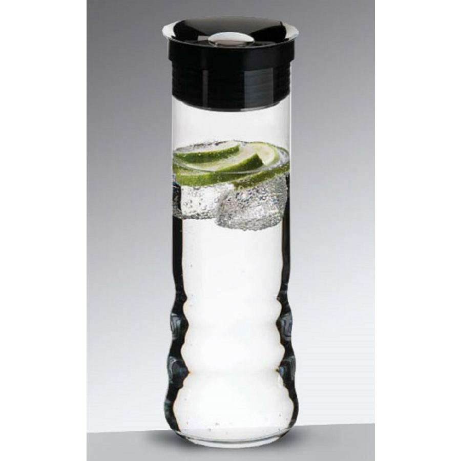 Кувшин Water Carafe с крышкой, 1,05 л, бессвинцовый хрусталь, нержавеющая сталь, пластик Riedel R041413 - Вид №2