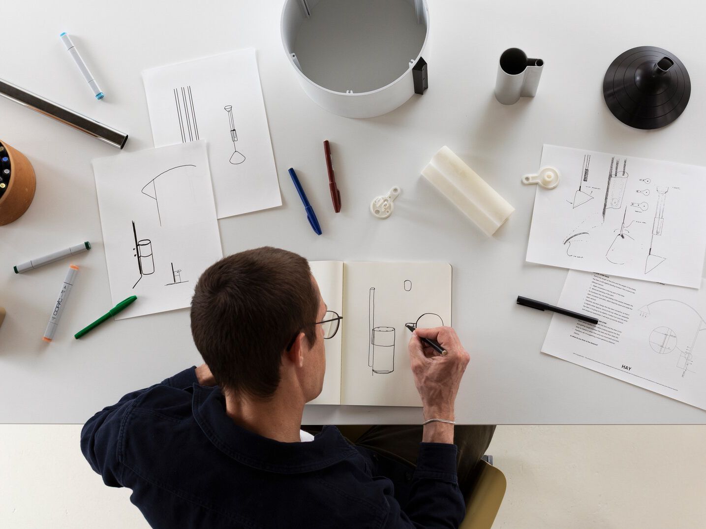 Алюминиевый светодиодный подвесной светильник Hay Компас ARCH-00019994 - Вид №18