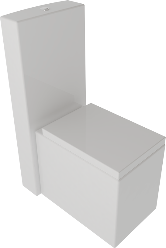 BXWC01-BXCIMBL0 Моноблок унитаз с бачком GSG CERAMIC BOX