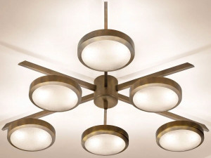 Металлический потолочный светильник