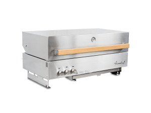 Встраиваемый газовый гриль из нержавеющей стали