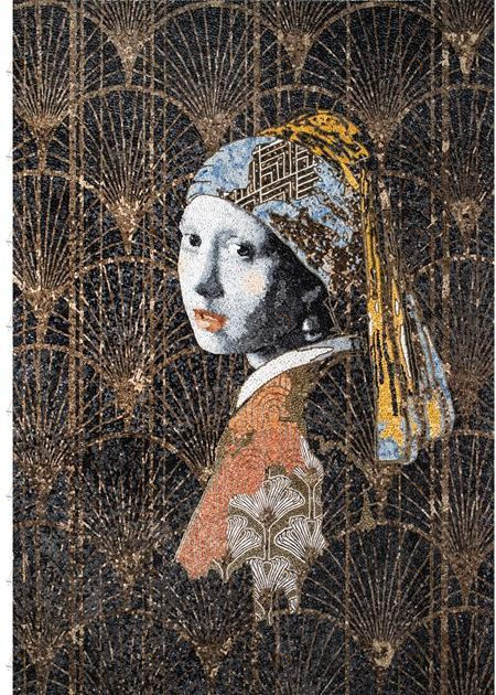 Lithos Mosaico Italia Мраморная мозаика Rewind masterpieces sun-id-1445904