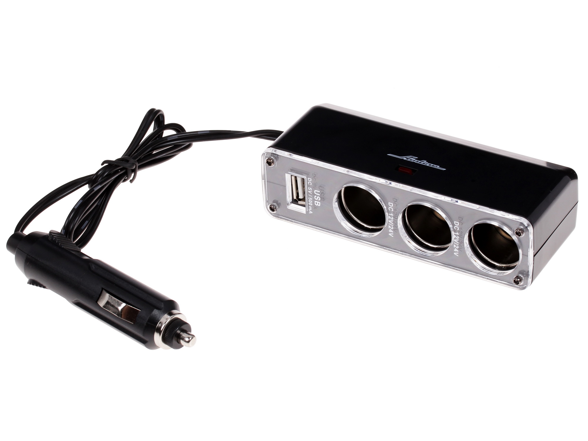 6720883 Разветвитель автоприкуривателя AIRLINE ASP-3U-07 STDN-0116003