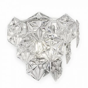 Бра настенное хром Molly FR1004WL-02CH FREYA CRYSTAL 00-3957494 Хром