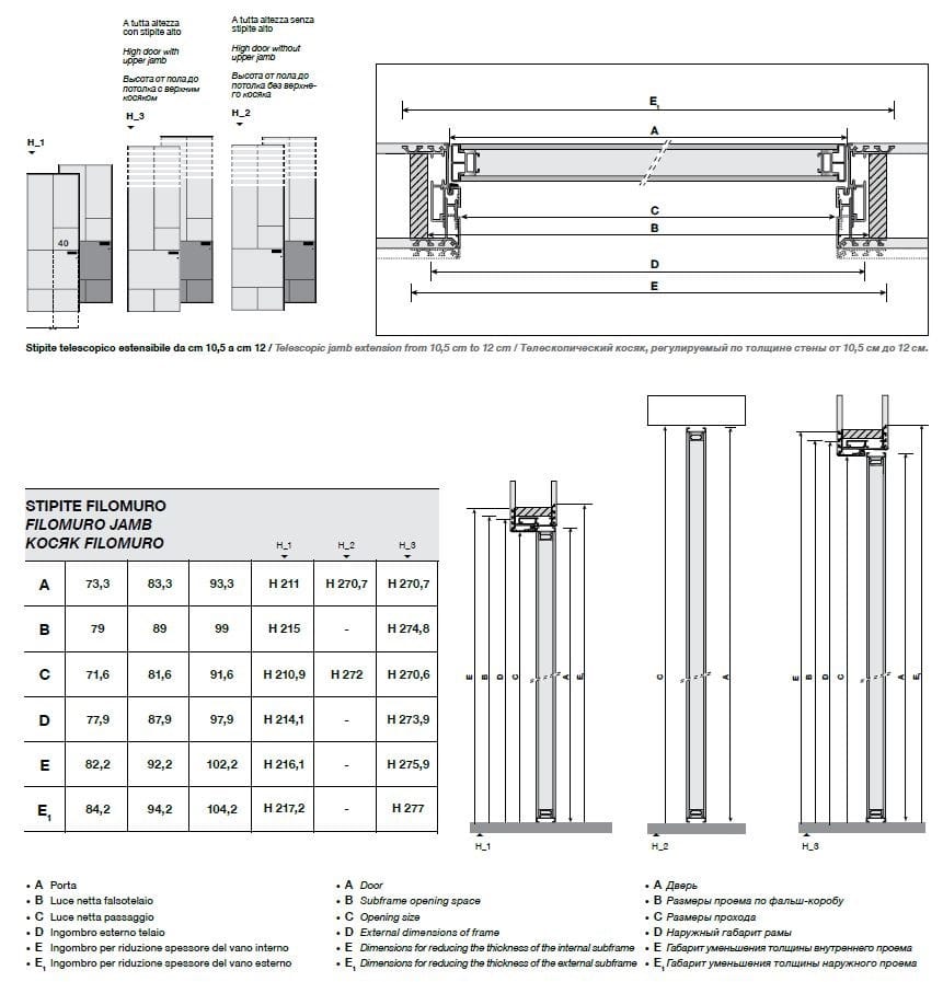 Распашная дверь из закаленного стекла Longhi Aluminiun Chic-Doors ARCH-00004696 - Вид №1