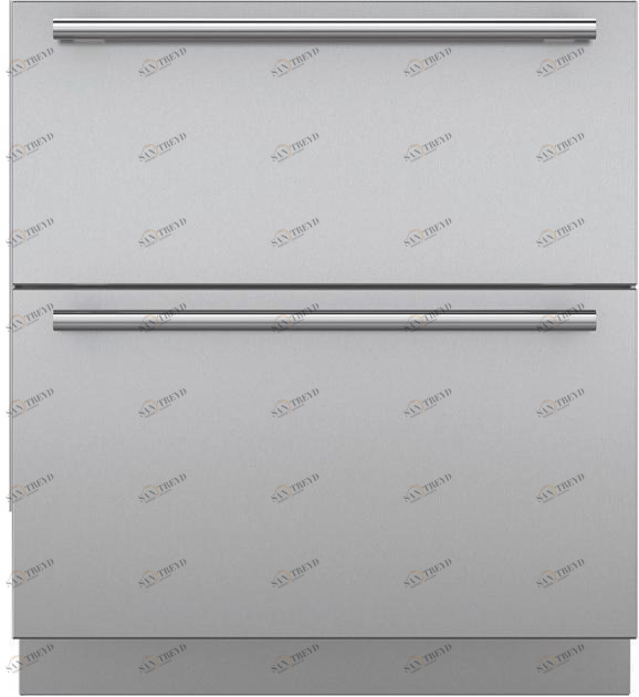 Sub-Zero Напольный холодильник с ящиками из нержавеющей стали с морозильной камерой класса а + Designer Icbid-30ci 