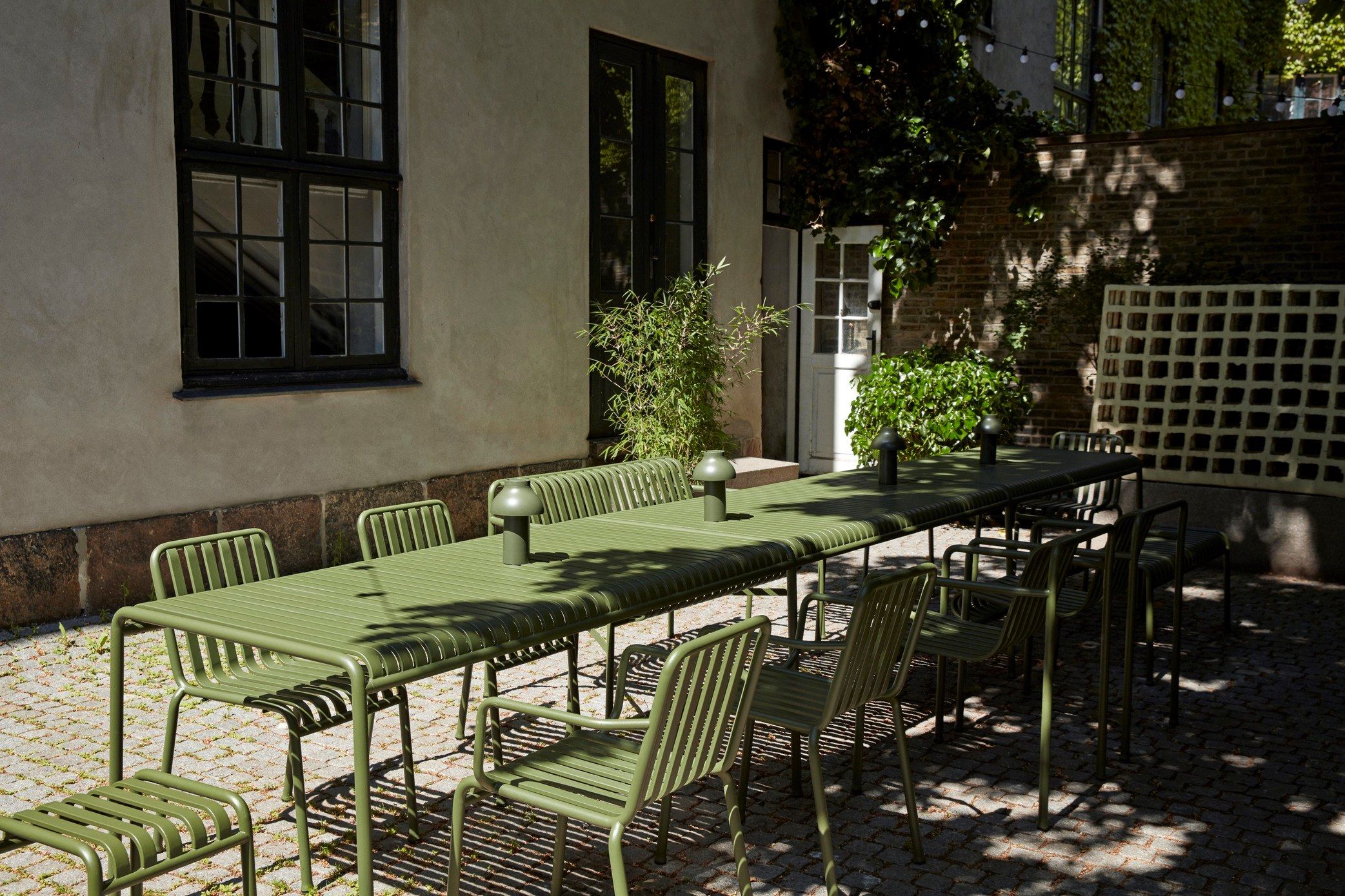 Стальной садовый стул с подлокотниками Hay Палисад ARCH-00052646 - Вид №25