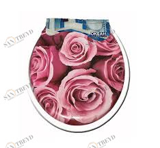 1672 Крышка сиденье для унитаза ZALEL 