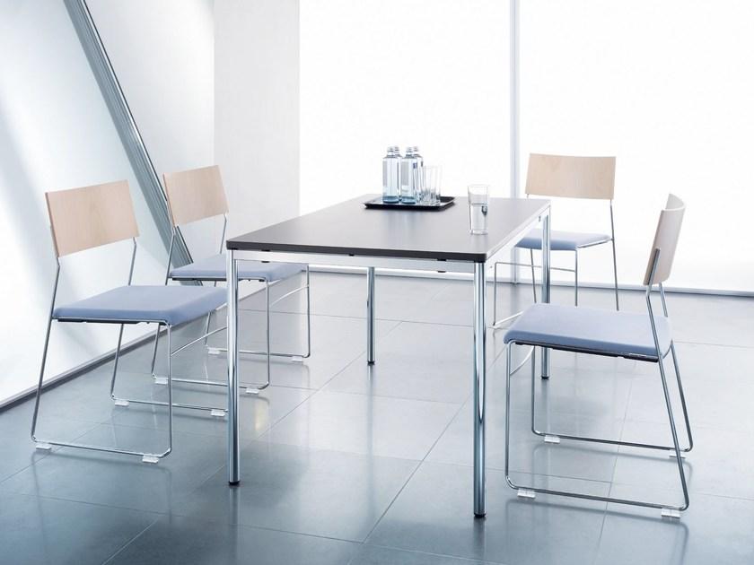 Wiesner-Hager Прямоугольный стол для совещаний из ламината Clip sun-id-1414855 - Вид №1