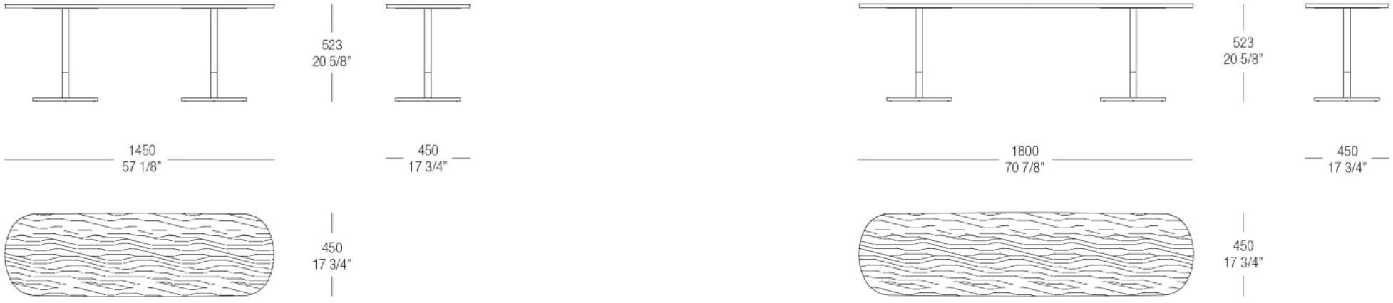 MisuraEmme Овальная консоль из дерева Misuraemme sun-id-1504827 - Вид №5