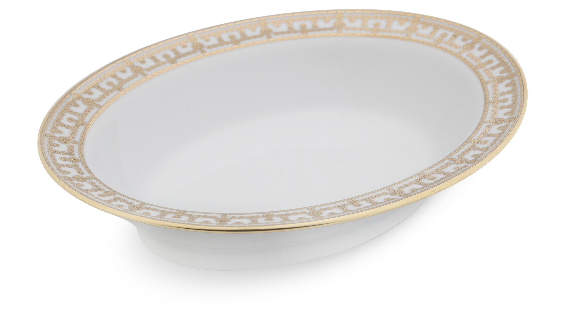 10615817 Haviland Сервиз столовый 6/34 "Тиара" (белый, золотой декор) Фарфор  - Вид №1