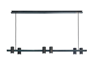 Стальной светодиодный подвесной светильник