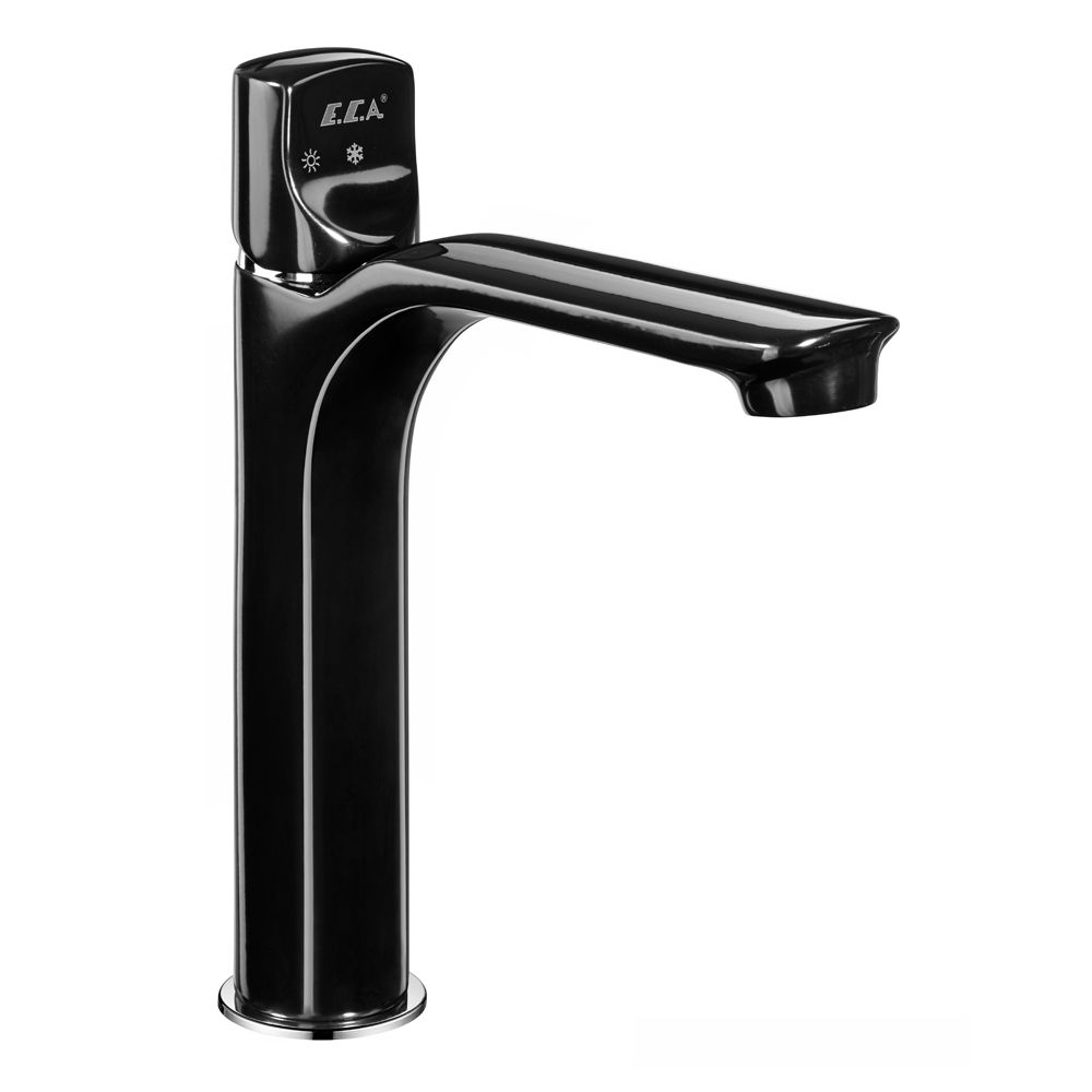 104508983  Смеситель для умывальника Myra Medium - черный Eca 