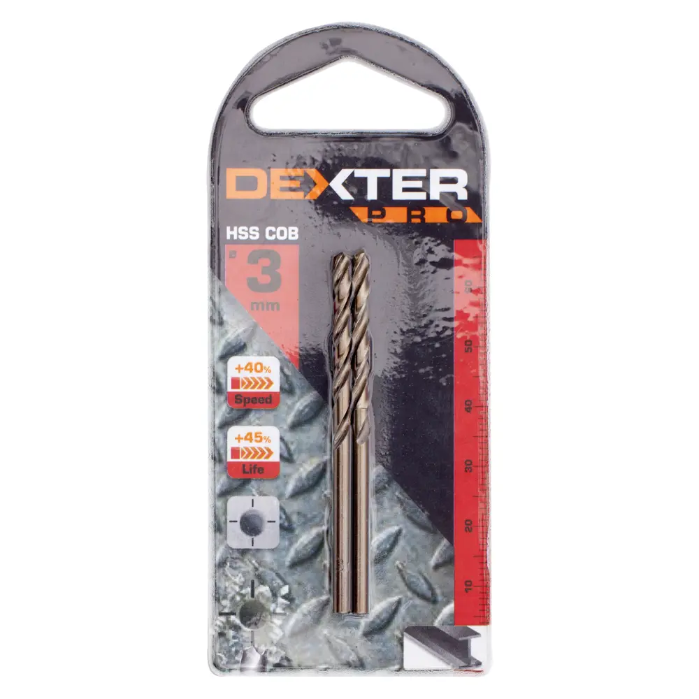 Сверло по металлу Dexter Pro, 3 мм STLM-2119920 - Вид №2