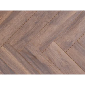 91221814 Ламинат Kronparket Herringbone Орех Леман 34 класс толщина 12 мм с фаской 1.32 м², цена за упаковку STLM-0889149
