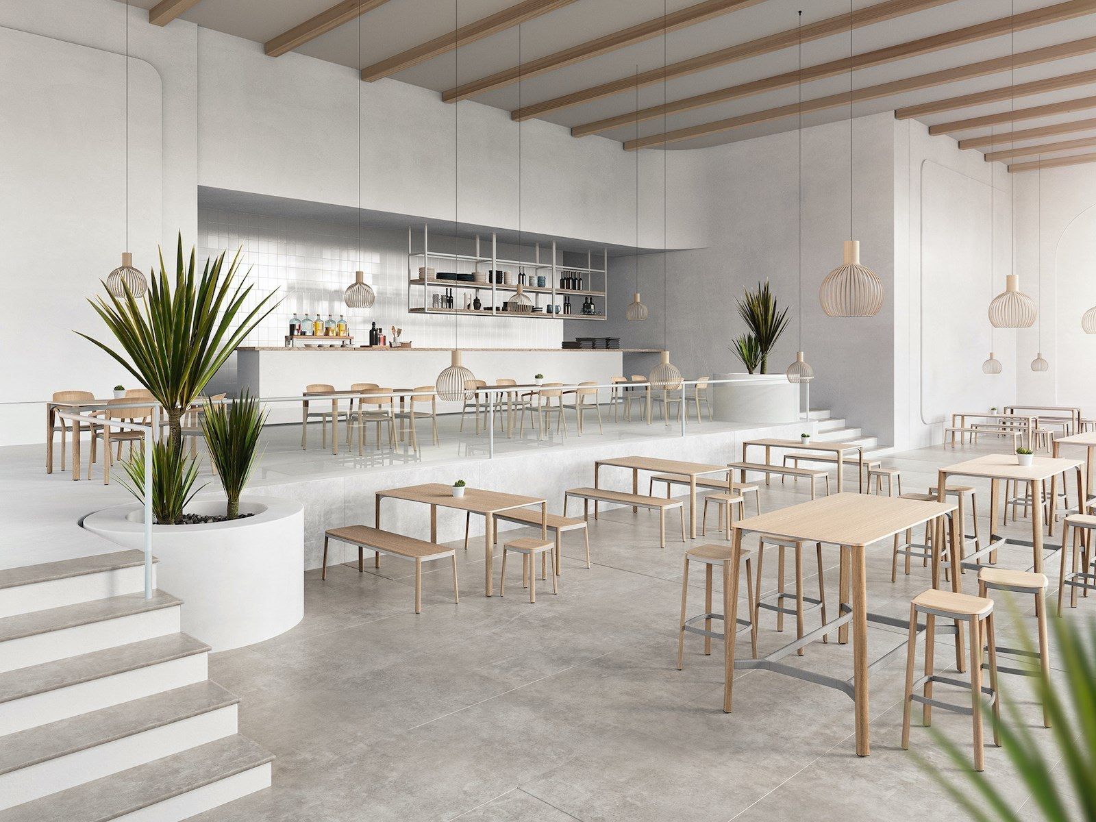 Деревянный штабелируемый стул с подлокотниками Brunner nate ARCH-00039481 - Вид №2