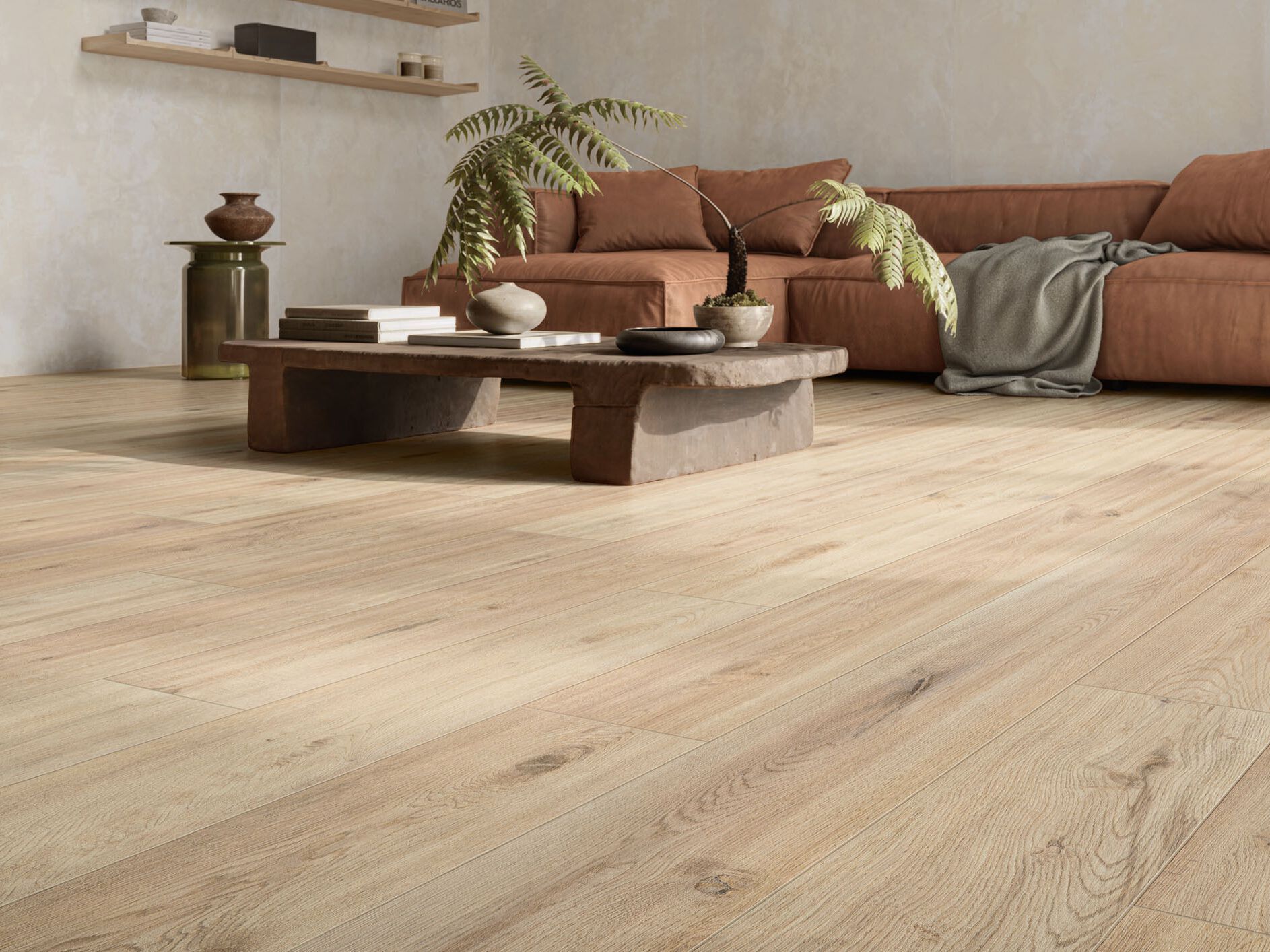 Напольное покрытие из керамогранита в помещении и на открытом воздухе с эффектом дерева Ceramiche Caesar Rever ARCH-00143731