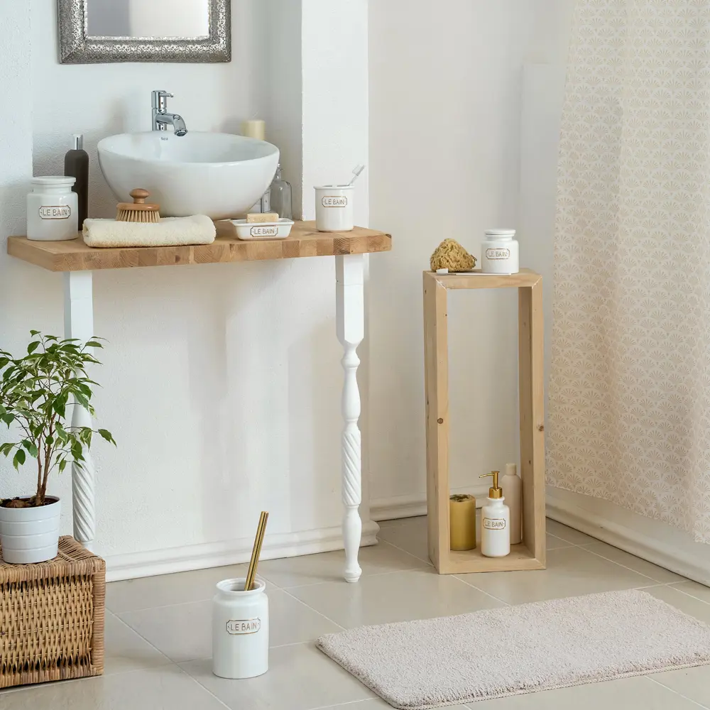 Дозатор для жидкого мыла Wess Le Bain Blanc цвет золотой 82260745 STLM-2209868 - Вид №6
