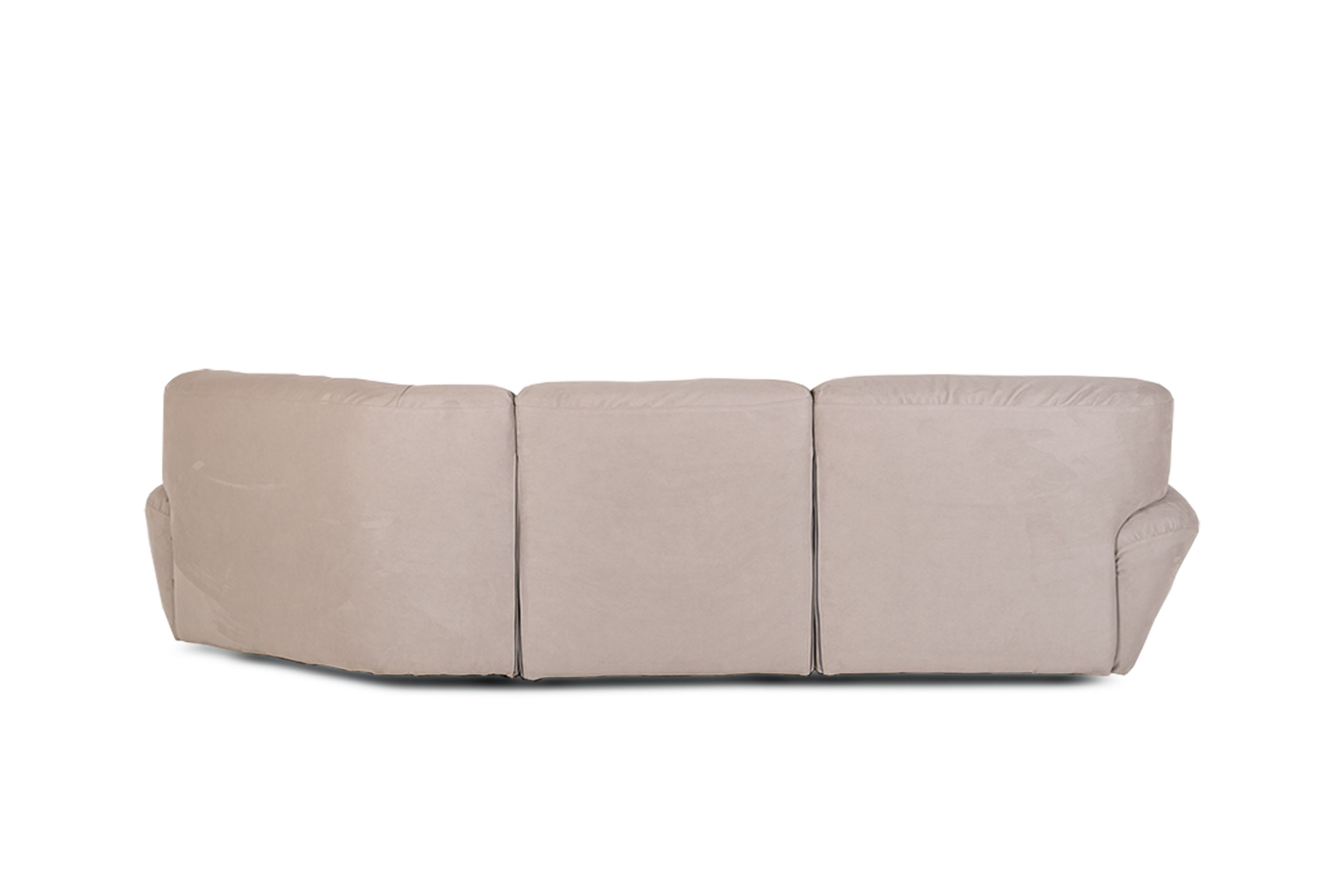 Изогнутый диван из микрофибры Mantellassi 1926 Beluga ARCH-00115325 - Вид №7