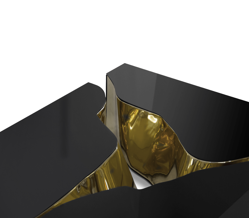 0-249 Центральный стол Lapiaz из черного золота  Boca Do Lobo  - Вид №2