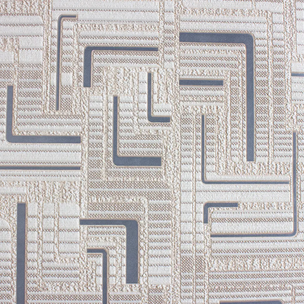 Виниловые обои PALITRA HOME Labirint серые с глубокой фактурой 14777347 STLM-0834341 - Вид №2