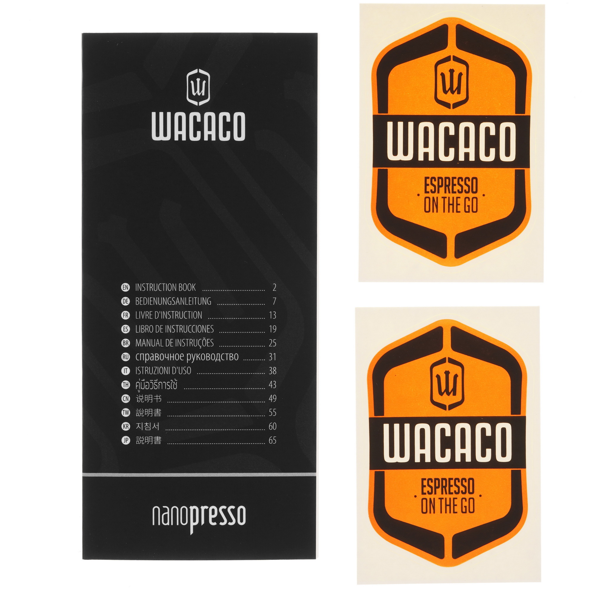 9004335 Кофемашина капсульная WACACO Nanopresso WCCNPHC черный STDN-0139627 - Вид №5