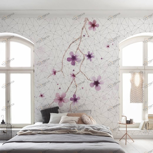 6033C-VD2-Cherry-Tree Фотообои Komar Infinity 2.5х2 м 6033CVD2CHERRYTREE