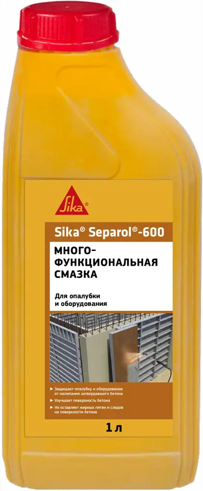 90260634 Смазка синтетическая Sika Separol-600 для форм и опалубки 1 л STLM-0153546
