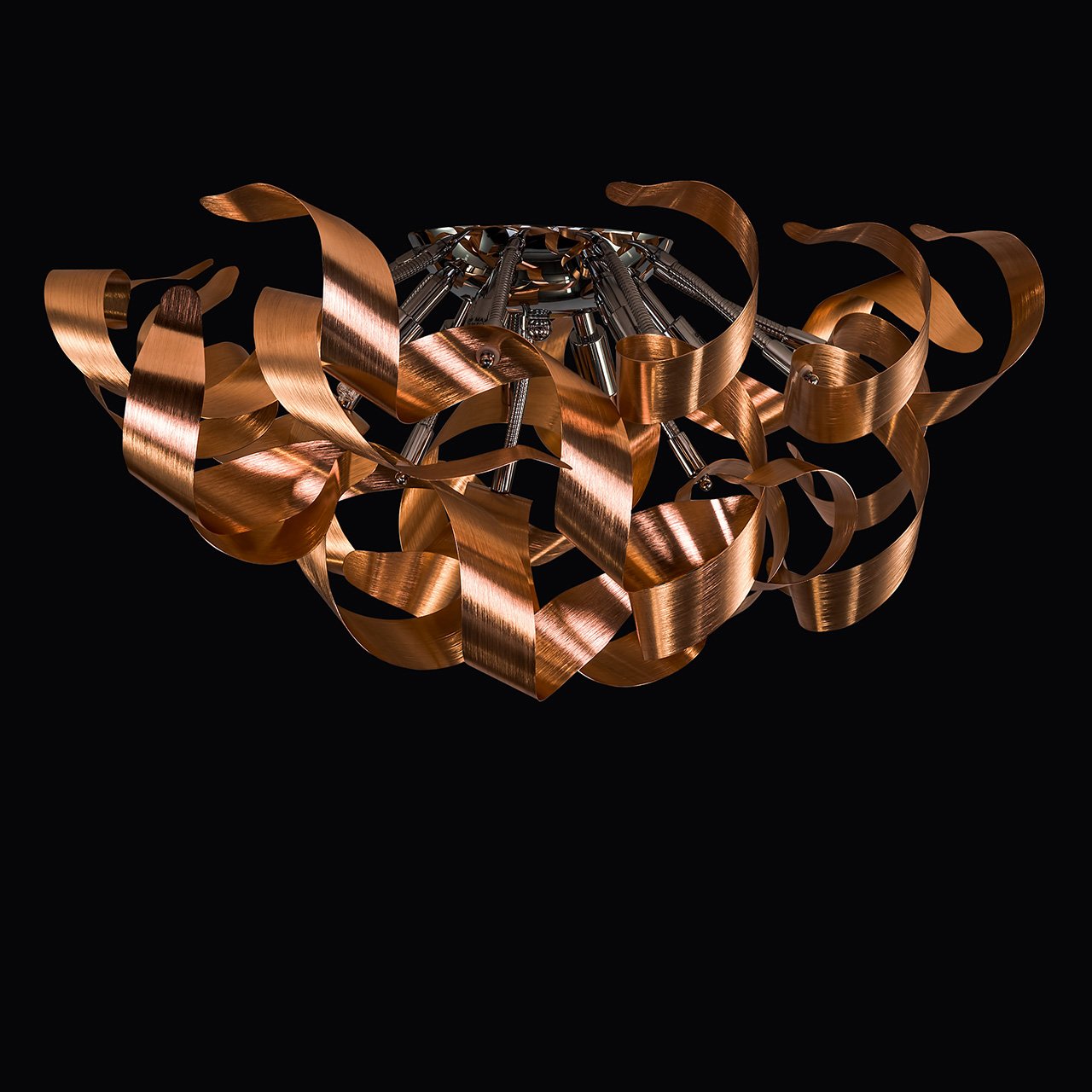Потолочная люстра Lightstar Turbio 754061 LIGHTSTAR ДИЗАЙНЕРСКИЕ, TURBIO 058821 Медь  - Вид №2