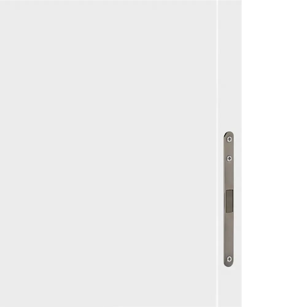 Дверь межкомнатная глухая Invisible 60x220 см цвет белый с замком левая 89433715 STLM-2132732 VELLDORIS  - Вид №3