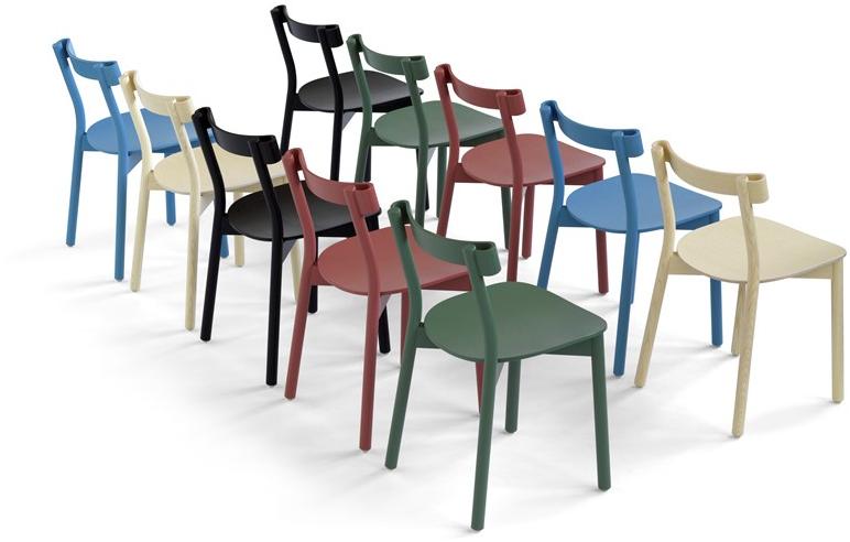 Blå Station Стул из фанерованной древесины Bla Station sun-id-1350324 - Вид №4