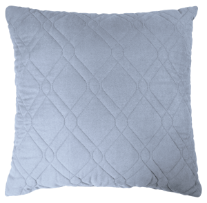 85295347 Подушка декоративная 43x43 см цвет серебристый STLM-0060951 LINEN WAY
