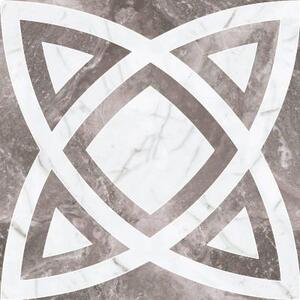 Декор Black & White K-62/NR/d01 GREY D01 NR 60х60