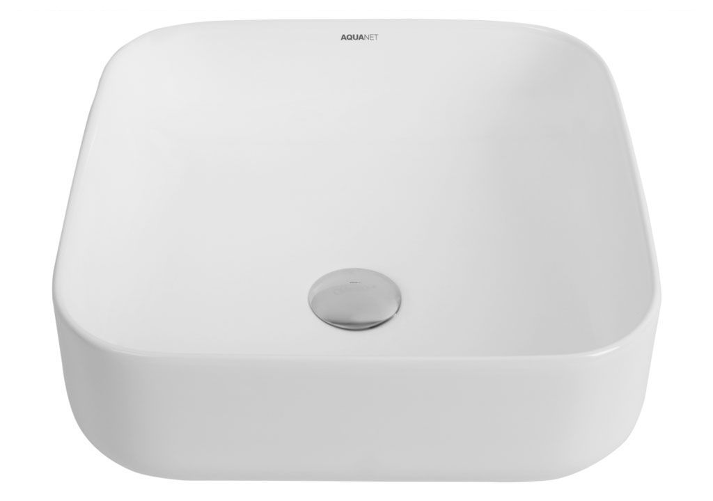 CITY1 Накладная раковина на столешницу  квадратная Aquanet  - Вид №3