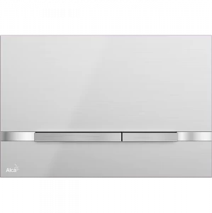 Кнопка управления для скрытых систем инсталляции, нержавеющая сталь-полумат/глянец