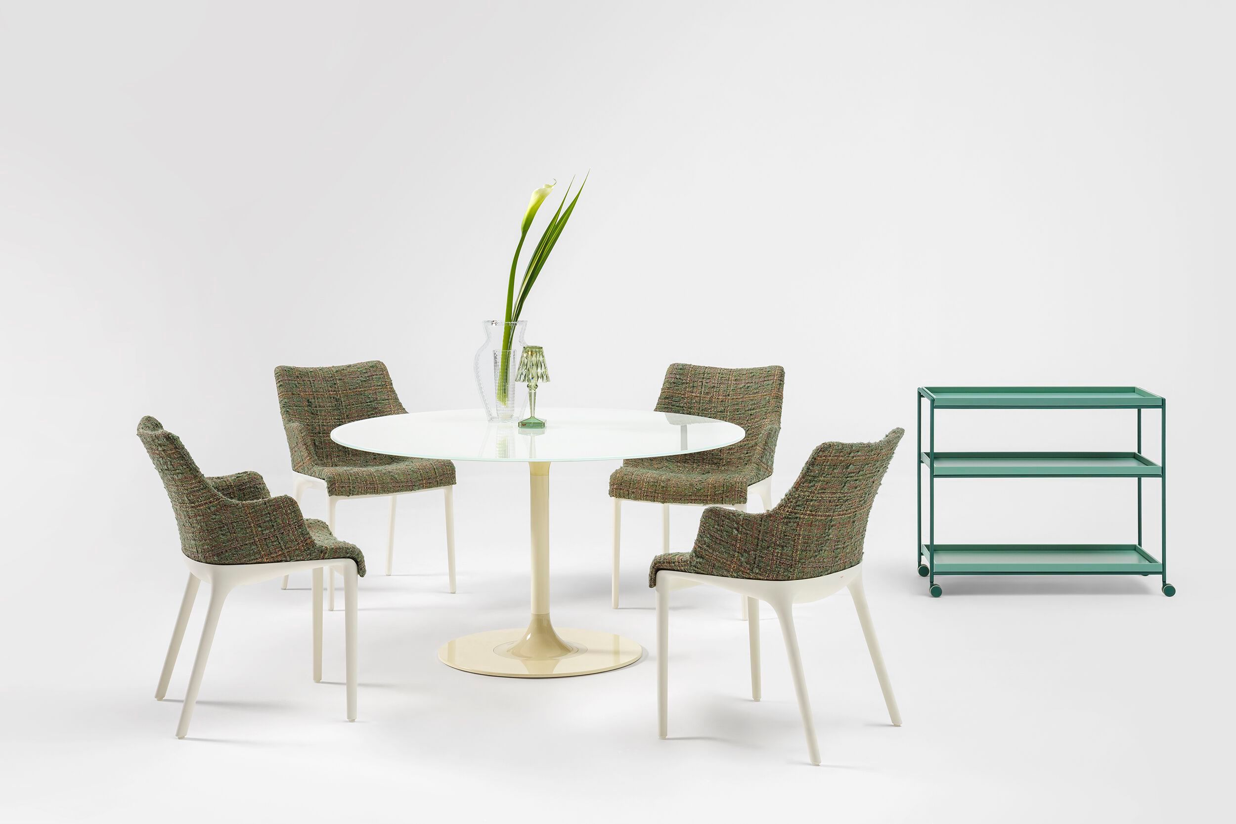 Кресло из ткани и инженерного пластика с подлокотниками Kartell ELEGANZA NIA ARCH-00142903 - Вид №41