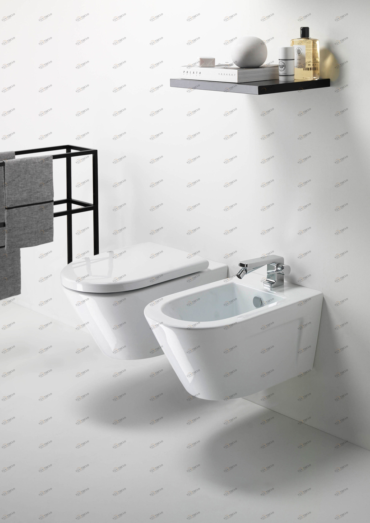 8664111 Биде подвесное Norm GSI ceramica