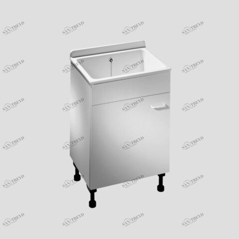 SANIT 127305080040 Санит washbox-прачечная раковина гранита с кабинетом 