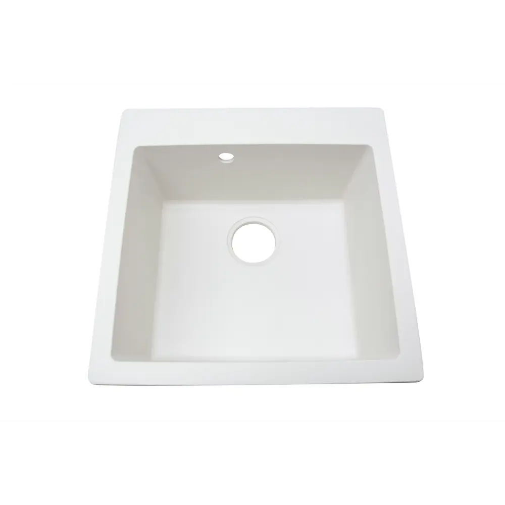 Кухонная мойка DELINIA Quartz 51×51 см с шумопоглощением 87795684 STLM-0075725 - Вид №2