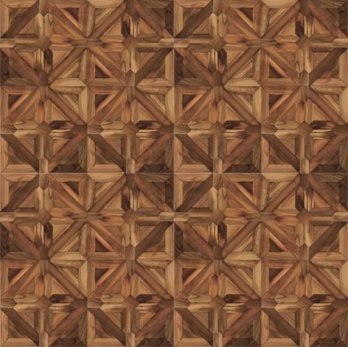 Модульный паркет Da Vinci Инженерный модульный паркет из ореха Селена Орех Европейский (Грецкий) Натур (Гладкая) 557х557 мм 2600600096 - Вид №2