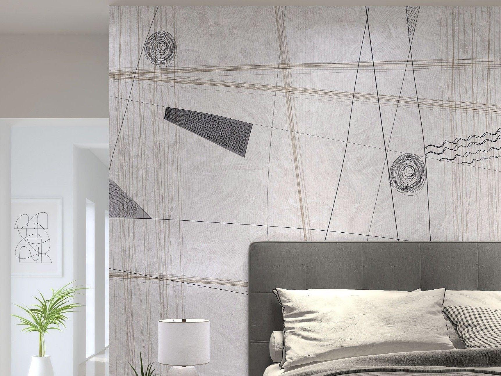 Живописные обои с рисунком Rimura 2022 ARCH-00054241