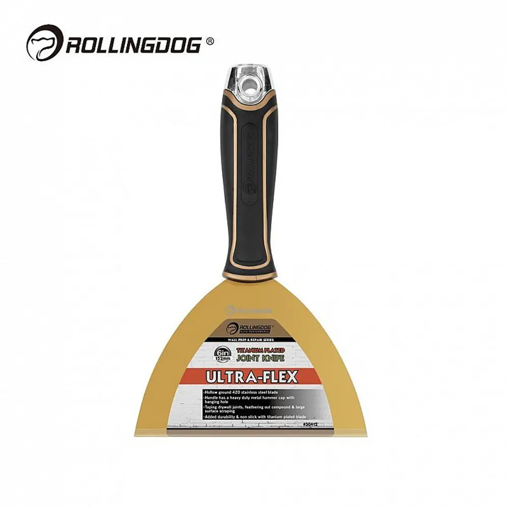 91758206 Шпатель малярный Rollingdog Elite 50412 150 мм, нержавеющая сталь STLM-0840984