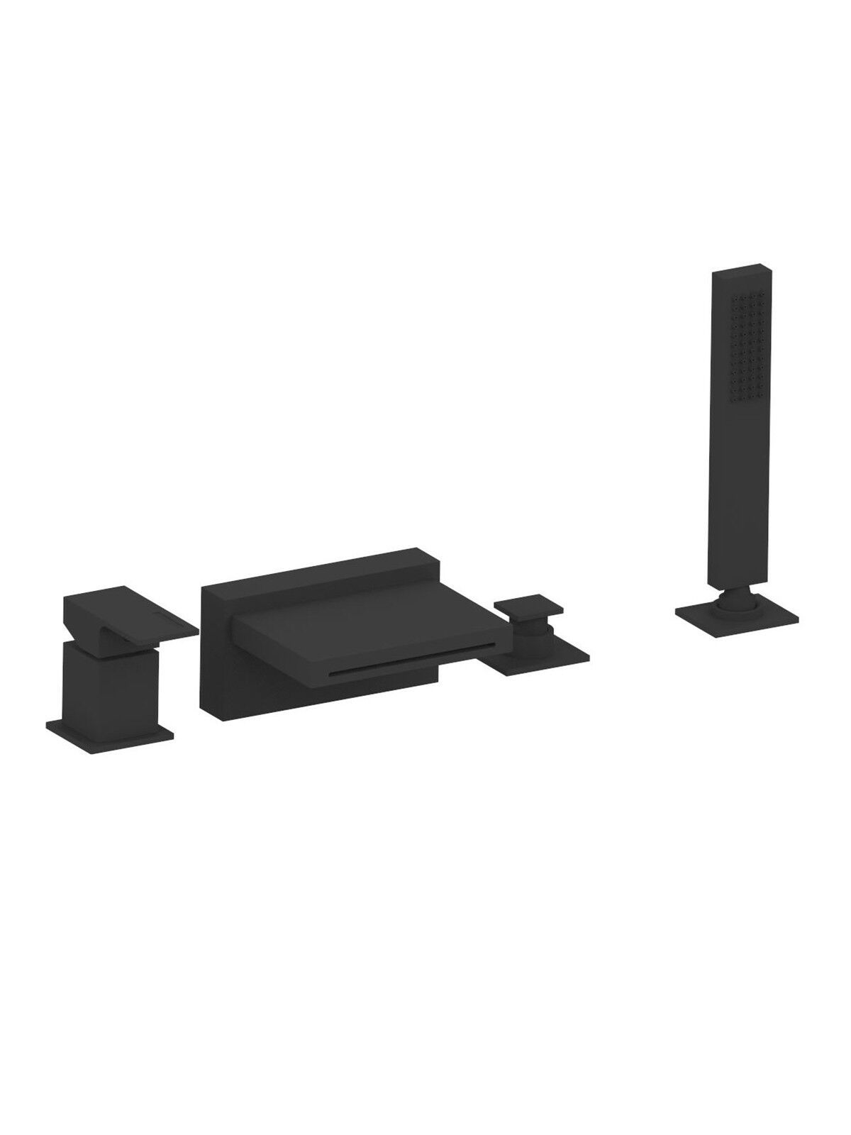 Смеситель для ванны с 4 отверстиями Rubinetterie Frattini Vita Due ARCH-00012885 - Вид №6