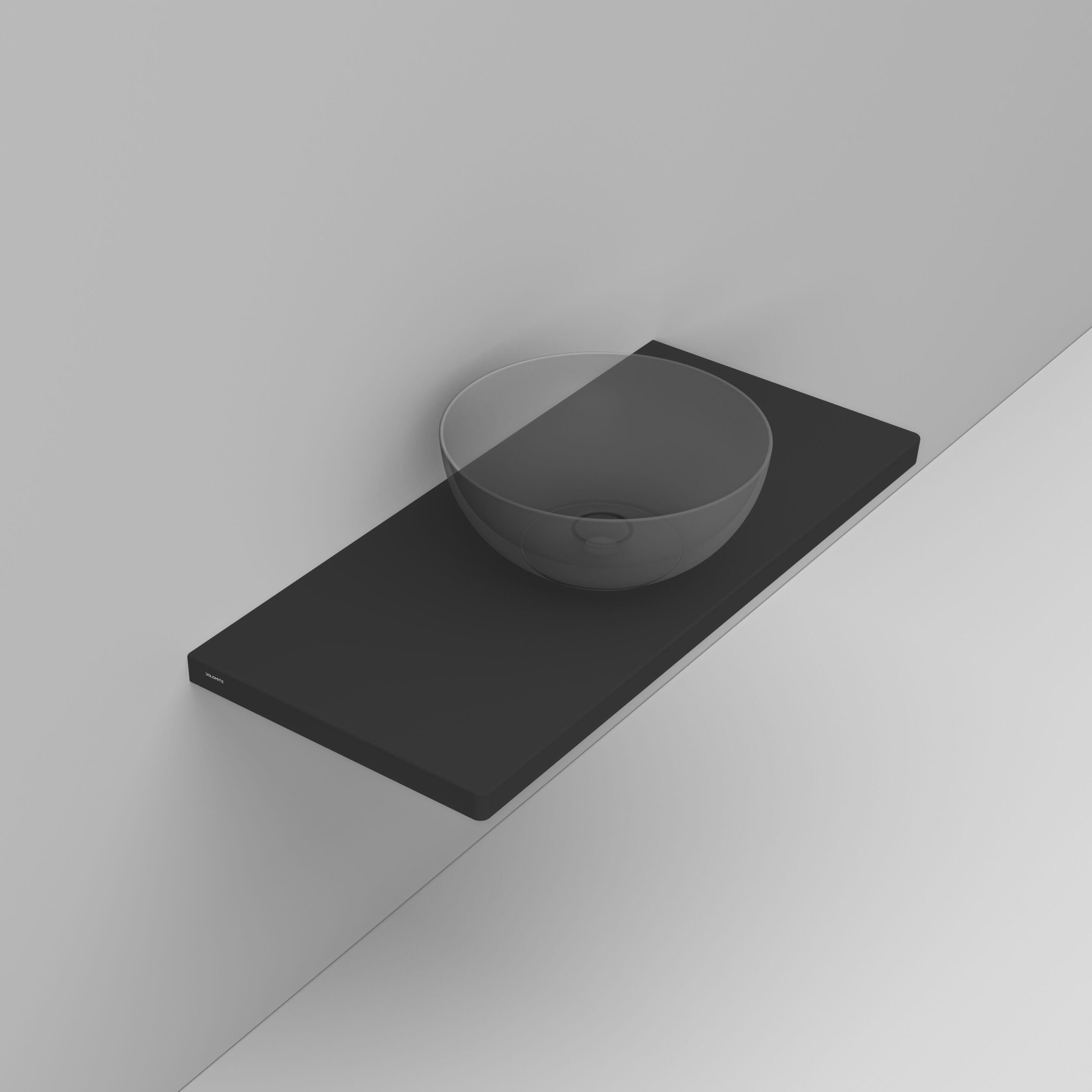 Керамическая столешница с одной раковиной Ceramica Dolomite FLAT ARCH-00032542 - Вид №4