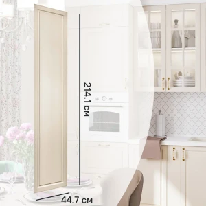 Фасад для кухонного шкафа Оксфорд 44.7x214.1 см Delinia ID МДФ цвет бежевый 82011316 STLM-2073743