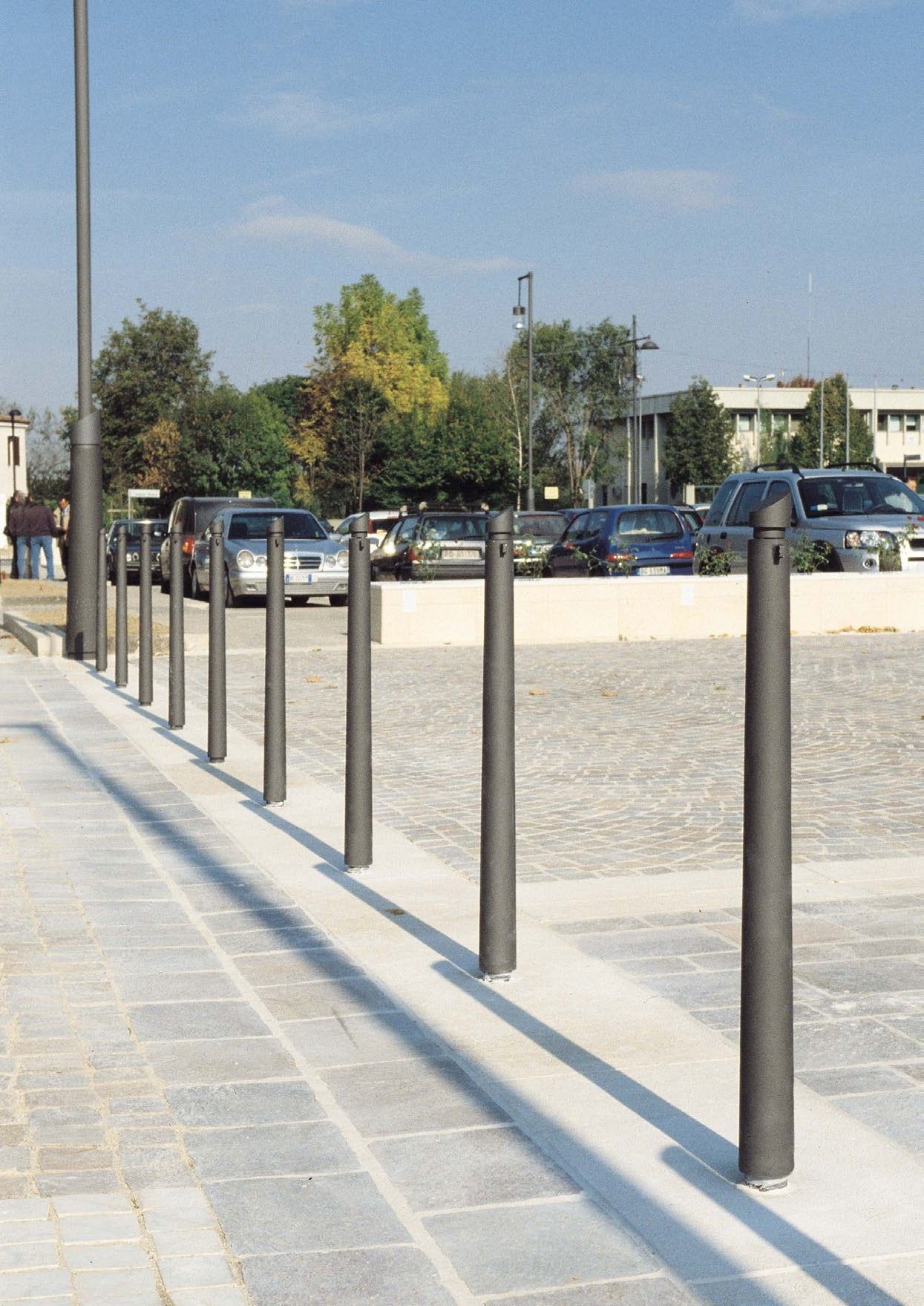 Стальной столб боллард для цепей Neri Carya ARCH-00061073 - Вид №4